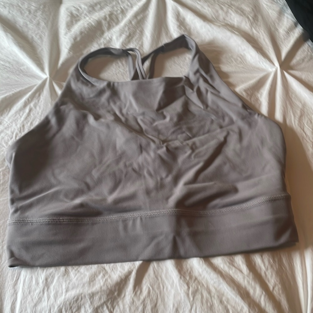 NWOT CRZ Yoga high neck bra. Size L.